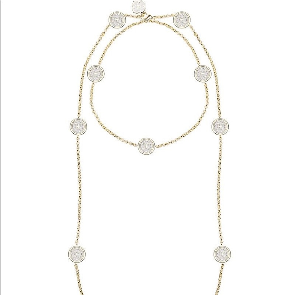 Kendra Scott White Terrill Necklace